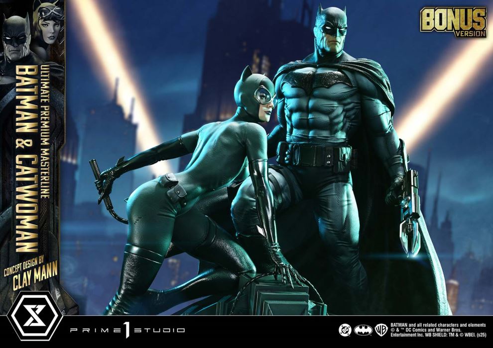 Batman & Catwoman (Concept Design by CLAY MANN)