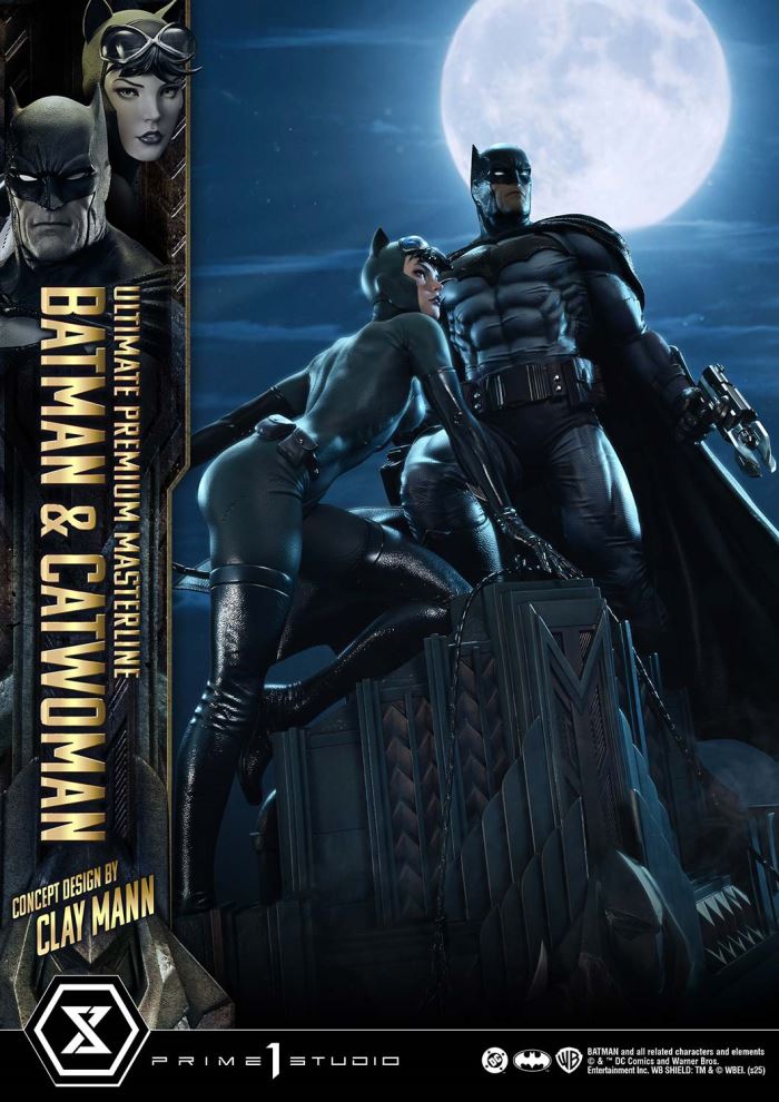 Batman & Catwoman (Concept Design by CLAY MANN)