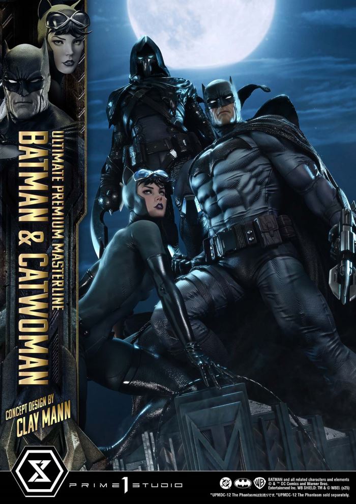 Batman & Catwoman (Concept Design by CLAY MANN)