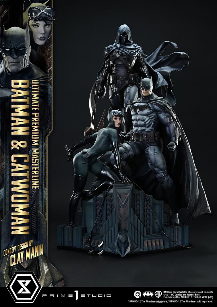 Batman & Catwoman (Concept Design by CLAY MANN)