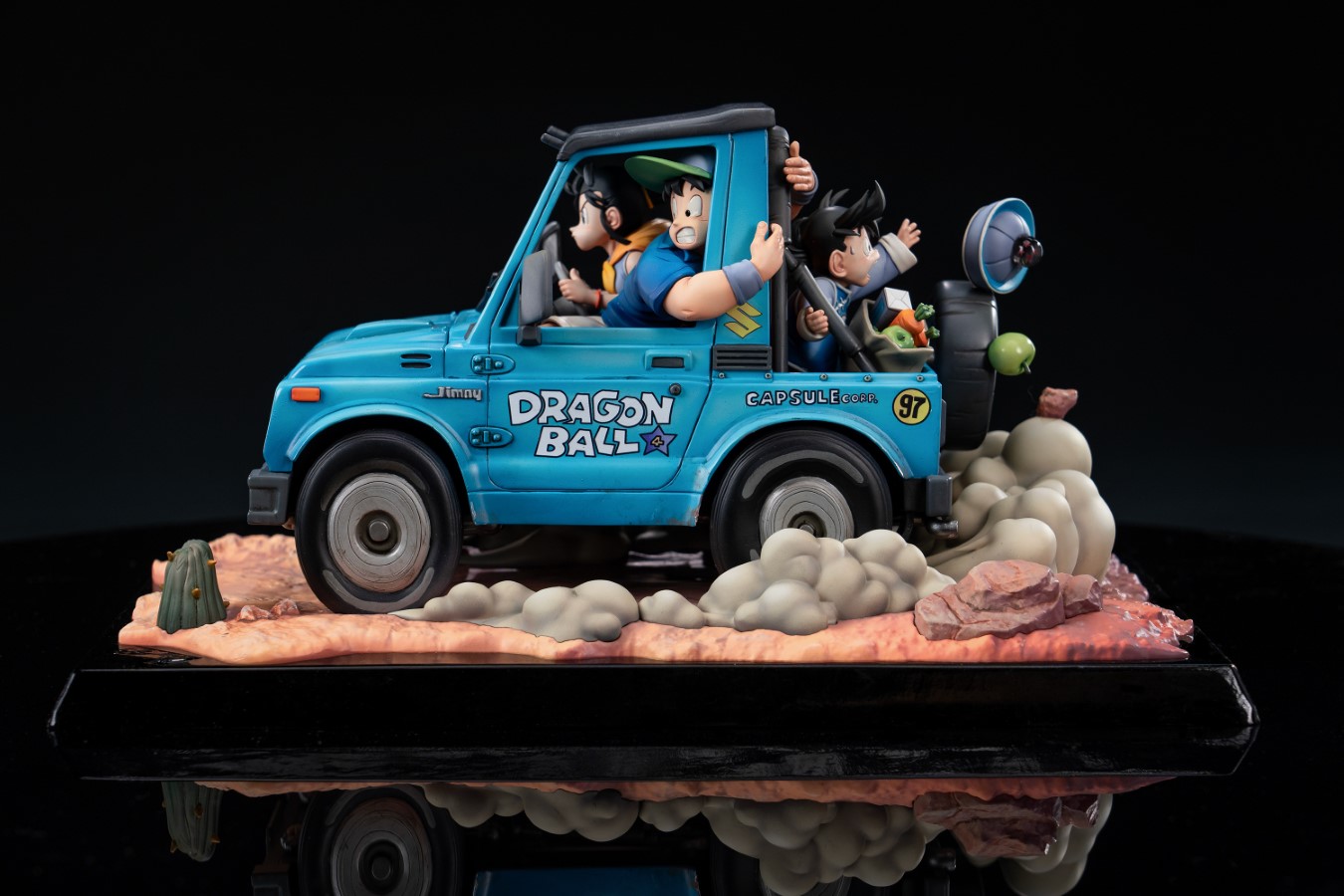Chichi drive a car - Dragon Ball