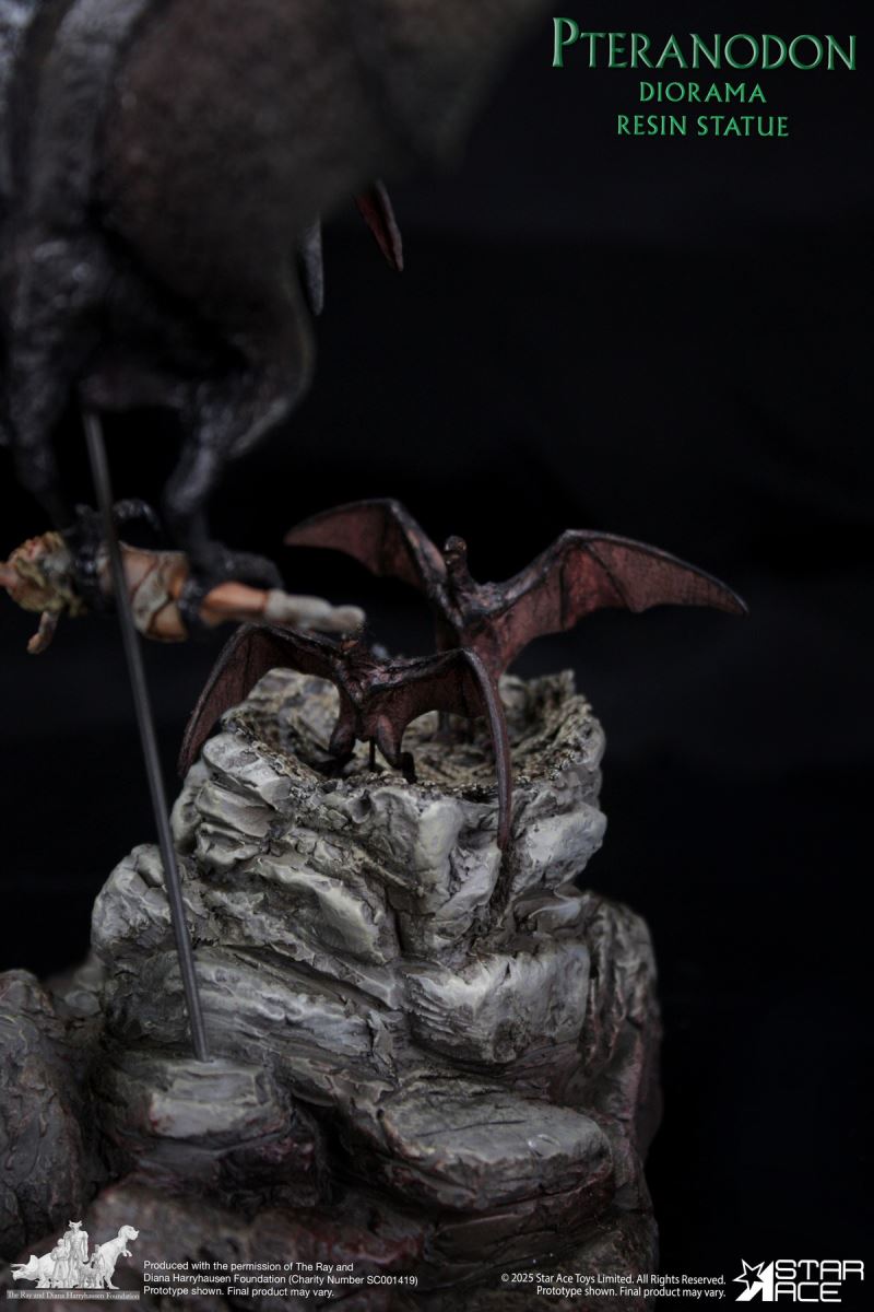 Ray Harryhausen series - Pterosaur base scene 1/8