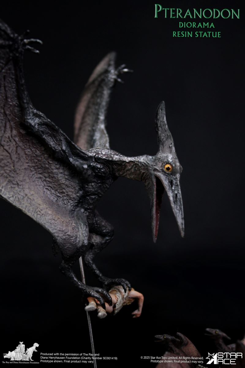 Ray Harryhausen series - Pterosaur base scene 1/8