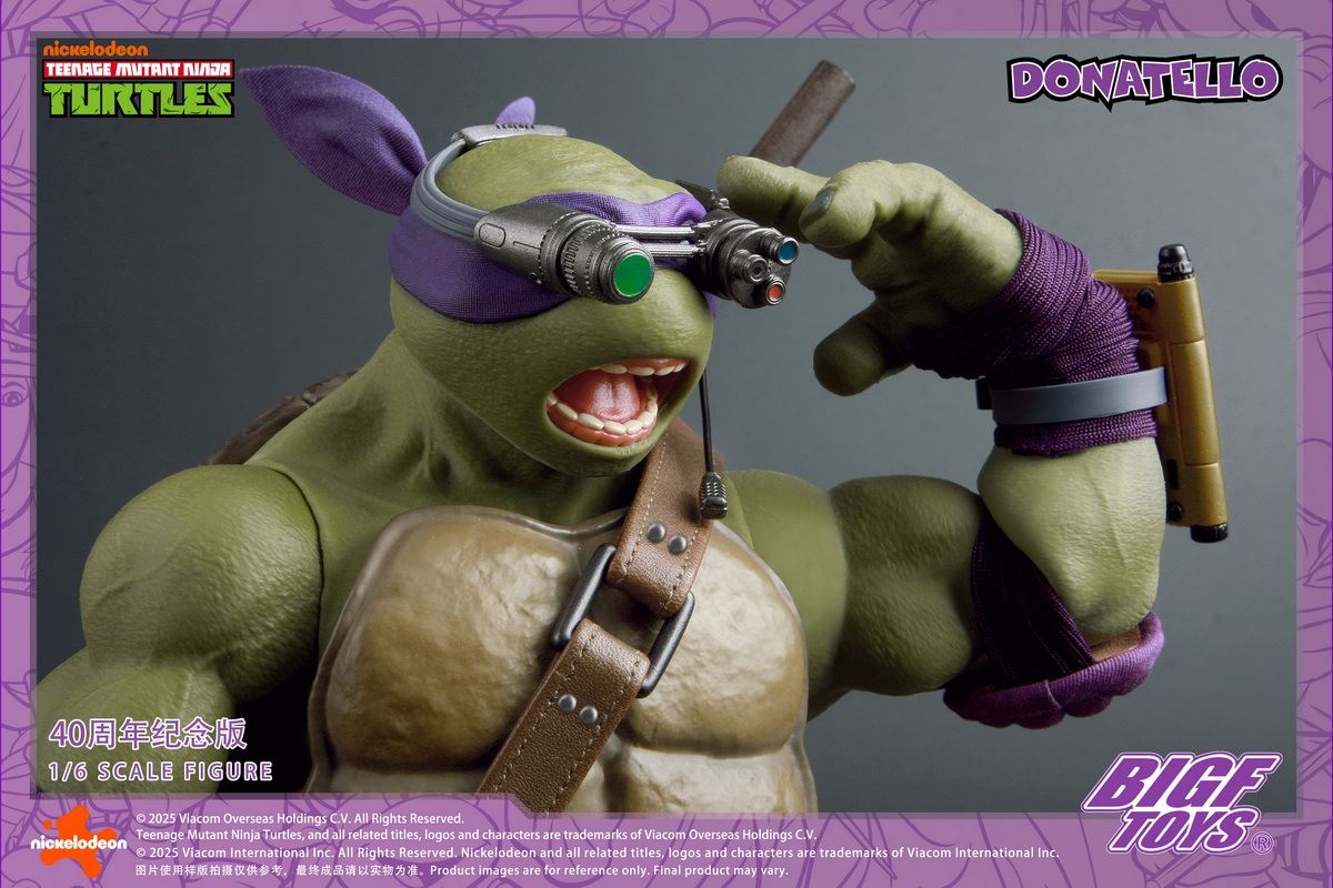 Teenage Mutant Ninja Turtle Donatello 40th Anniversary Edition 1/6