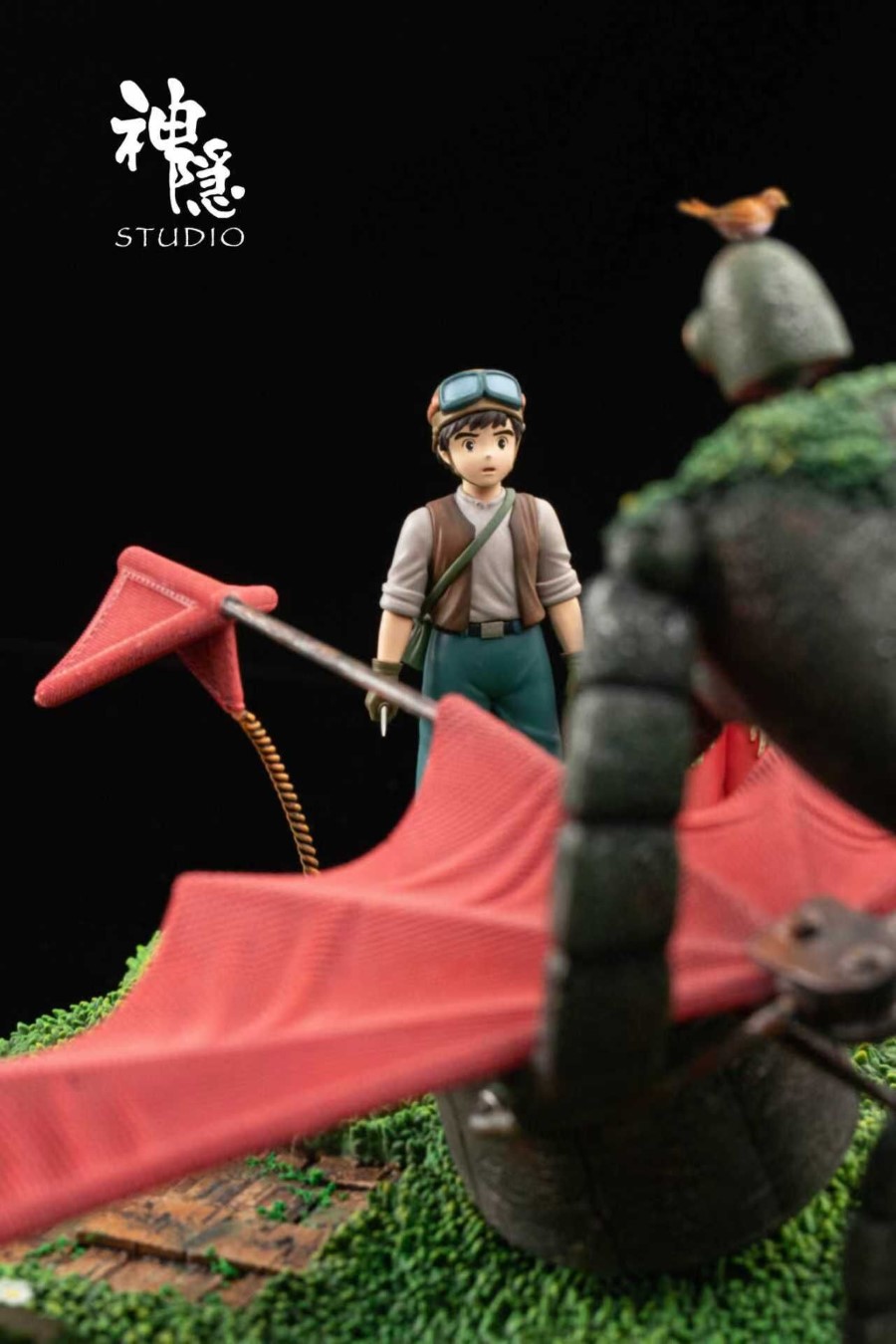 First encounter in the cloud - Castle in the Sky