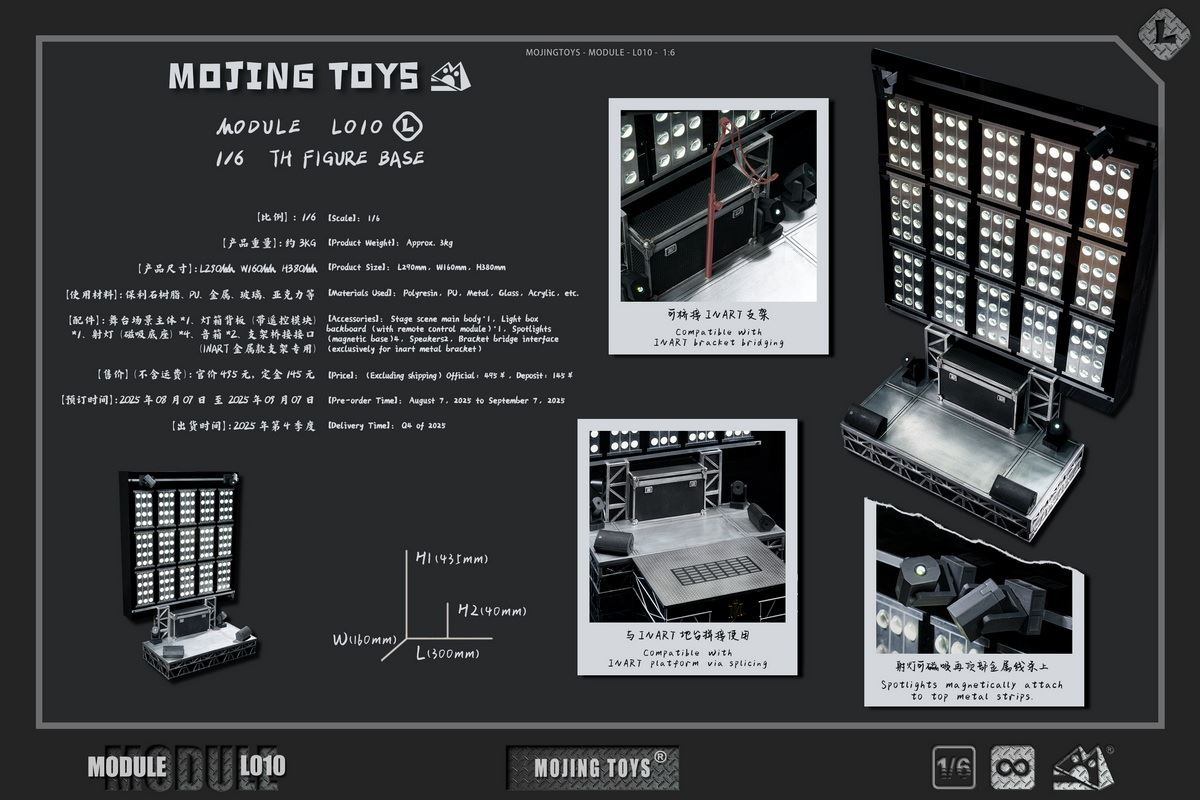 Michel Dangerous World Tour Stage Scene 1/6