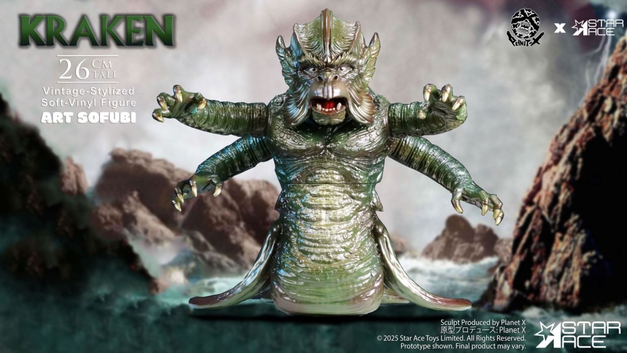 Ray Harryhausen Series - Dragon Man Kraken Vintage (Special Edition)