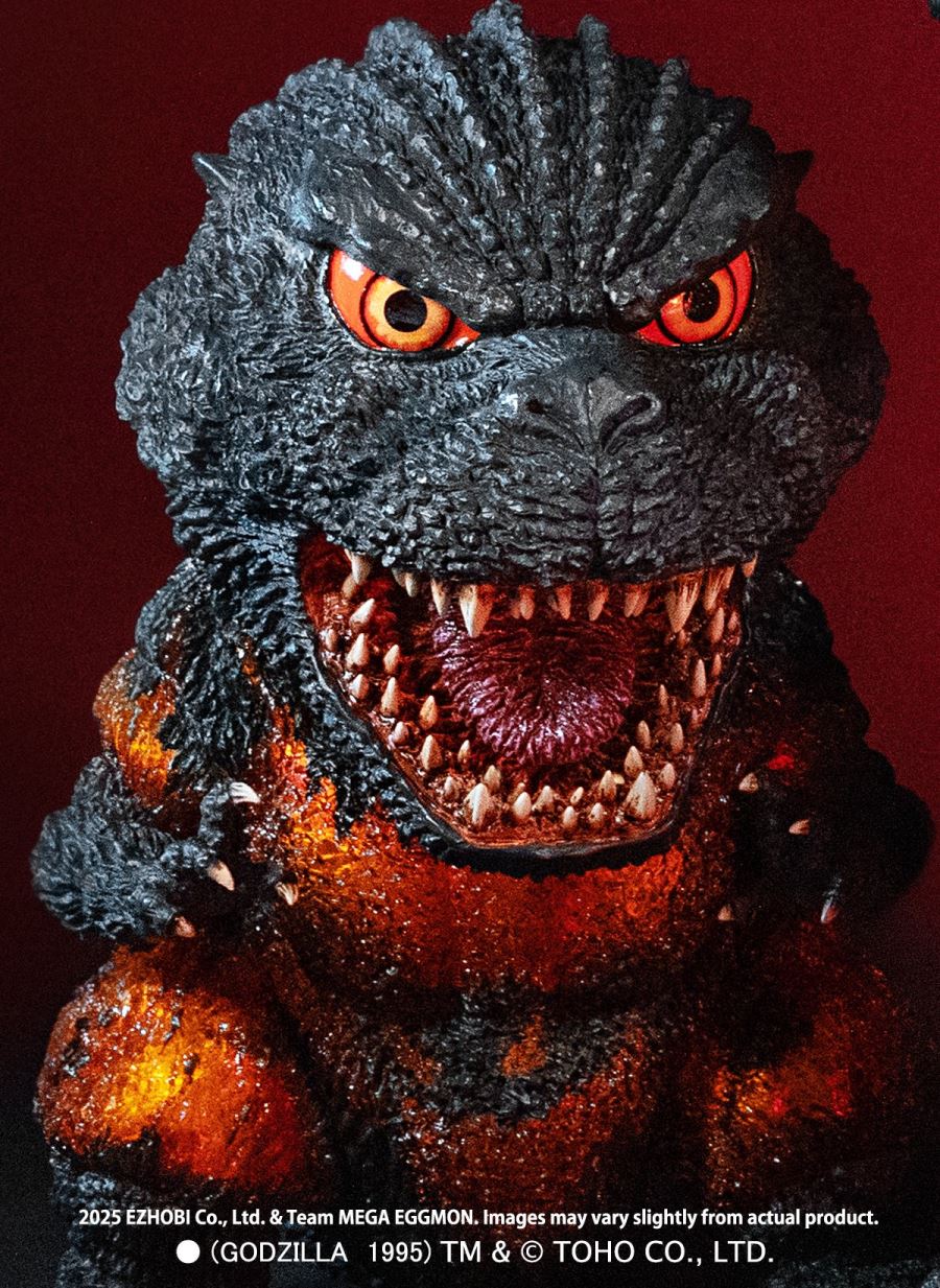 Mega Eggmon Burning Godzilla 1995 DX