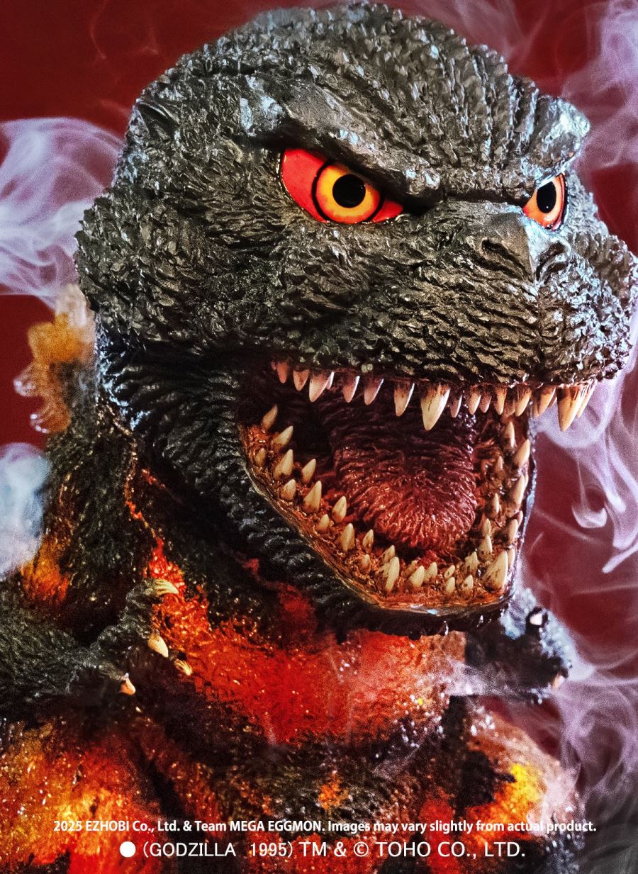 Mega Eggmon Burning Godzilla 1995 DX