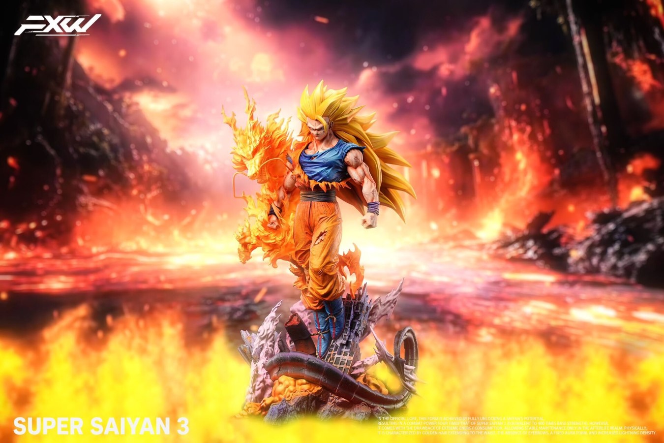 Super Saiyan 3 Goku - Dragon Ball