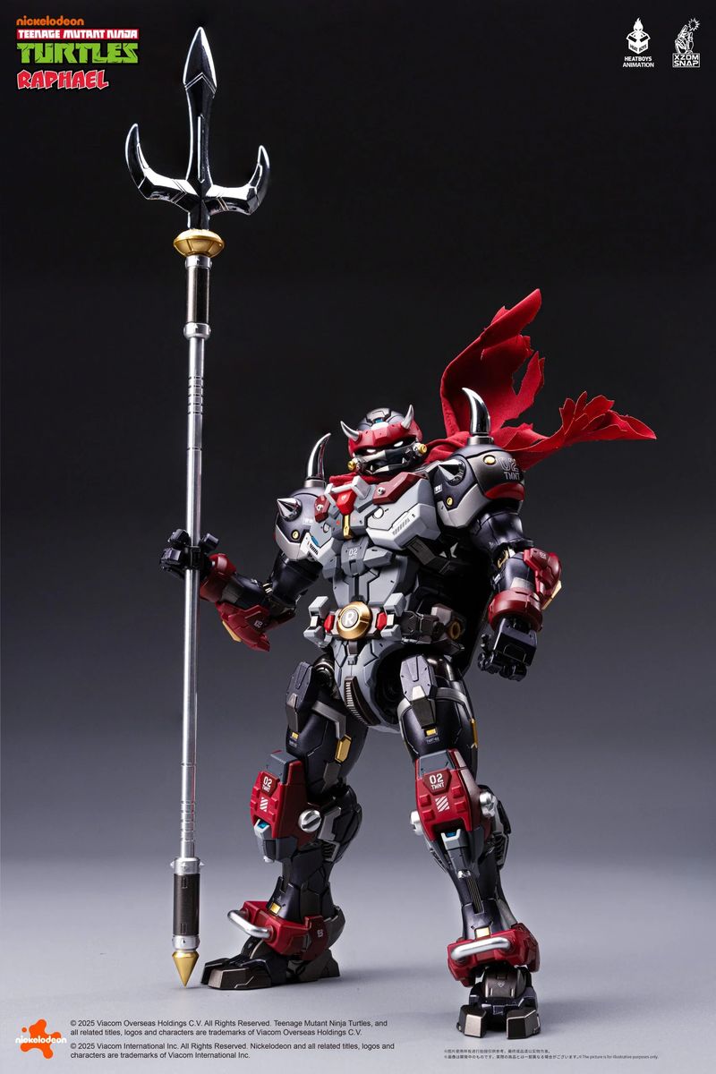 Teenage Mutant Ninja Turtles: Raphael MechaHeat 40th Anniversary Version