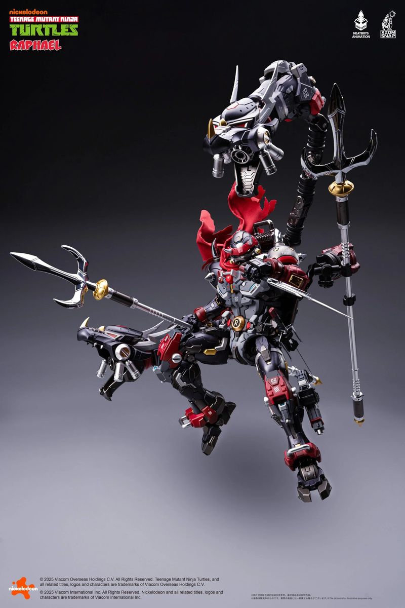 Teenage Mutant Ninja Turtles: Raphael MechaHeat 40th Anniversary Version