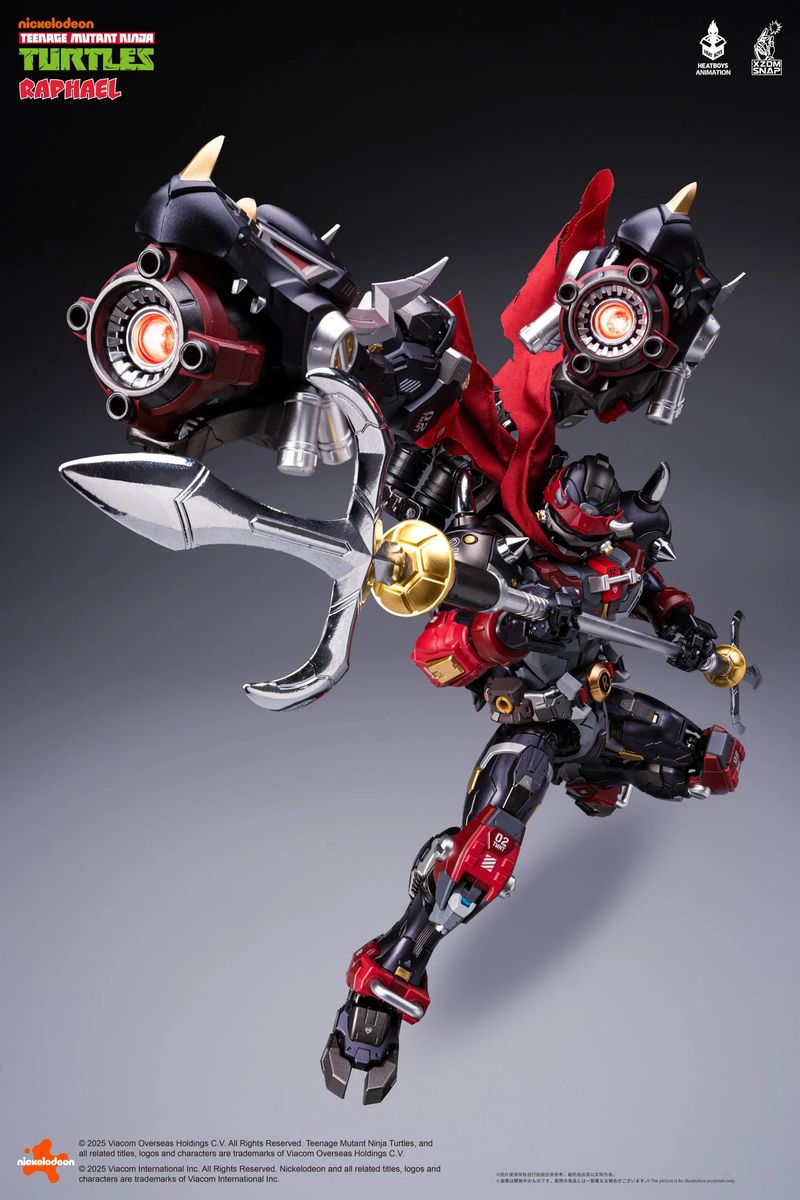 Teenage Mutant Ninja Turtles: Raphael MechaHeat 40th Anniversary Version