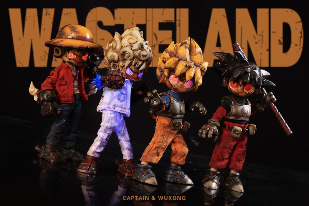 WASTELAND WAR CHRONICLES Post Apocalyptic Mecha Art Toys