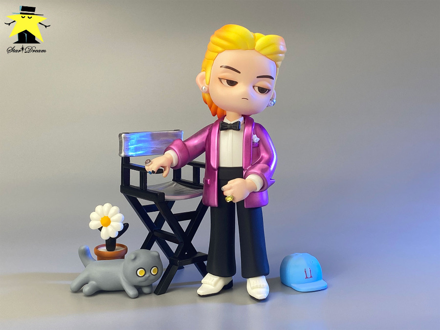 G-DRAGON GD Quan Zhilong 3RD ALBUM D-1 POSTER 1/12