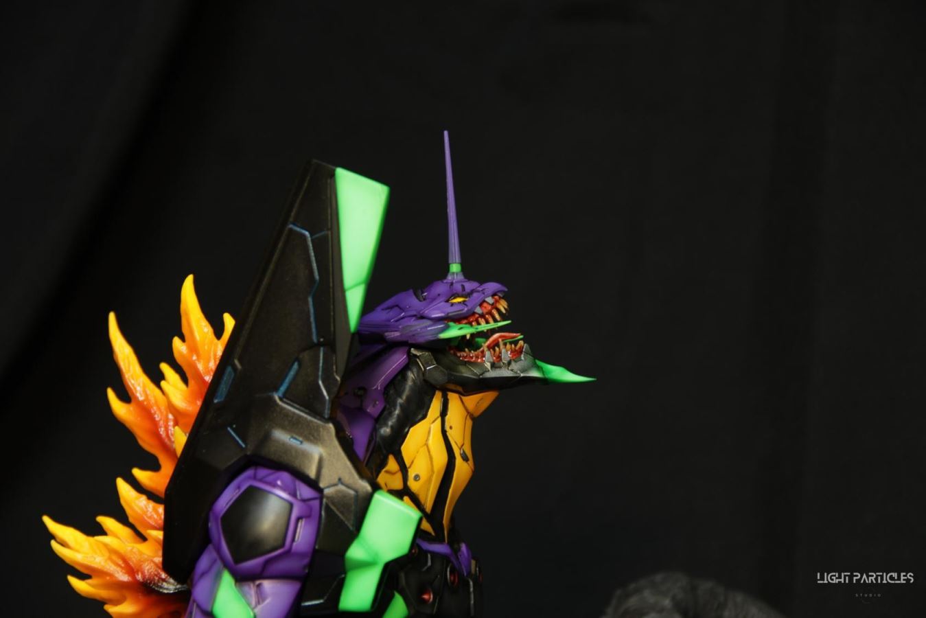 Godzilla-like Evangelion Unit-01's Crimson Lotus Mode