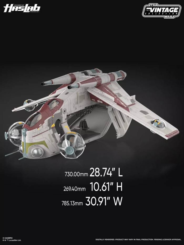 Star Wars Infantry Low Altitude Assault Transport (LAAT/i Gunship)