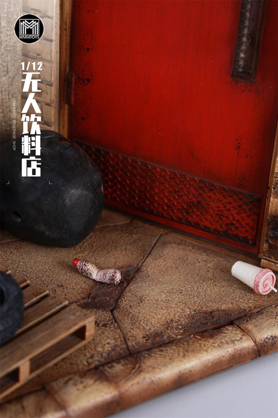 Unmanned Beverage Shop 1/12 scene decoration