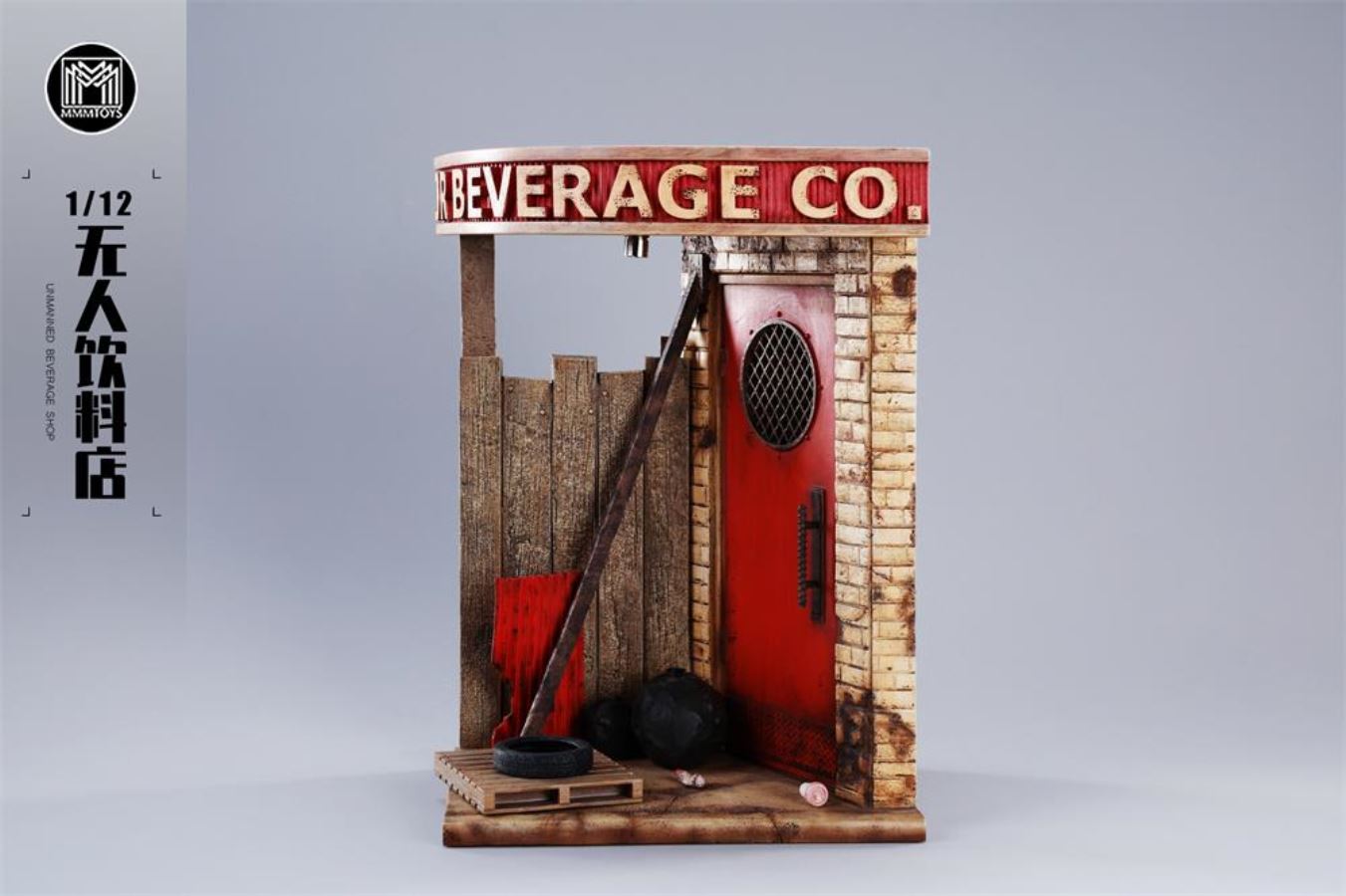 Unmanned Beverage Shop 1/12 scene decoration