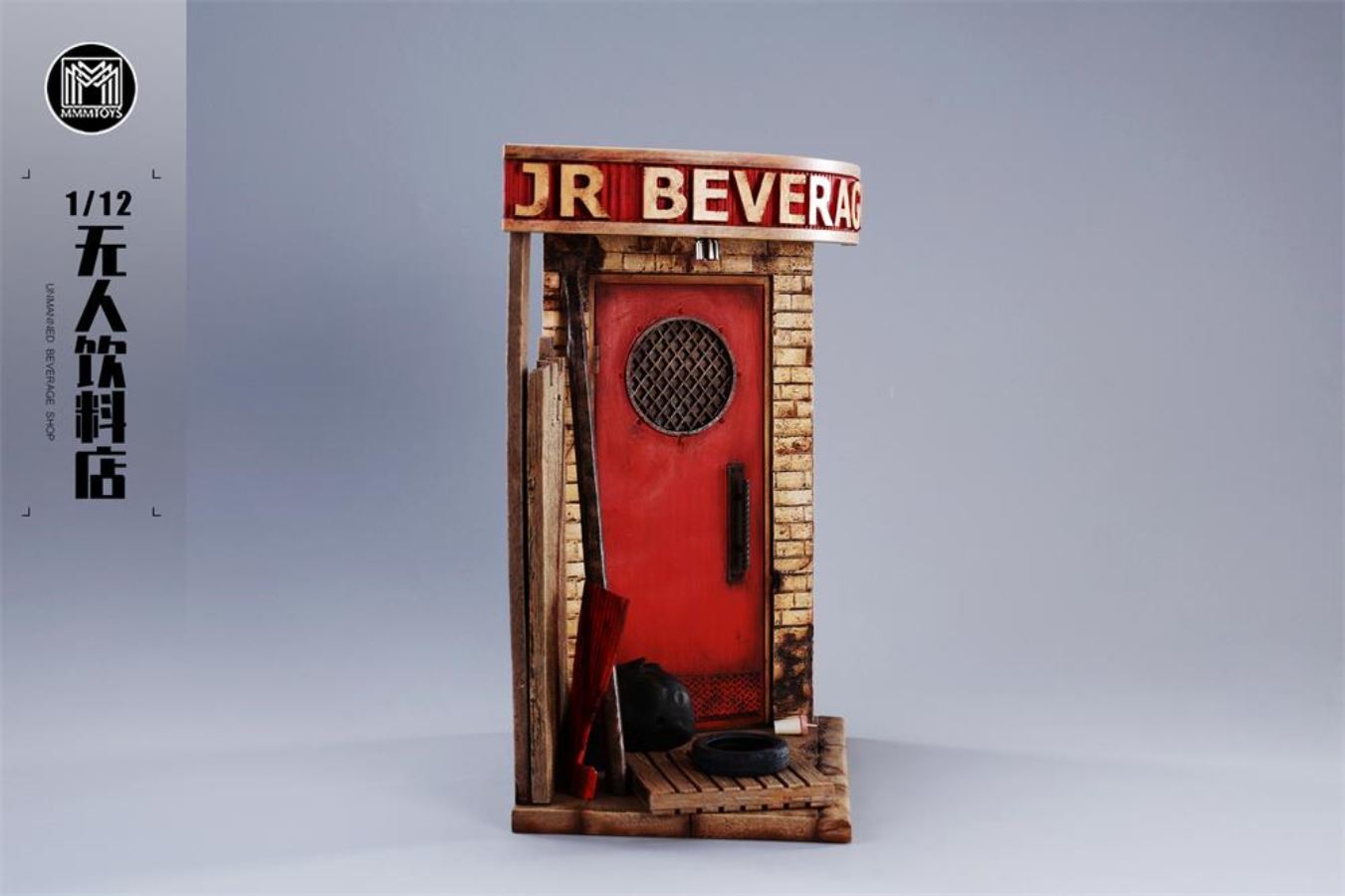 Unmanned Beverage Shop 1/12 scene decoration