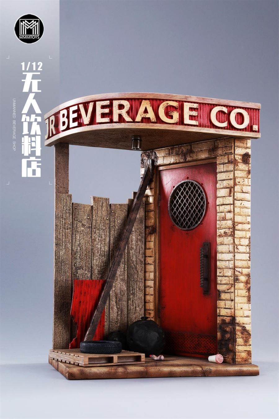 Unmanned Beverage Shop 1/12 scene decoration