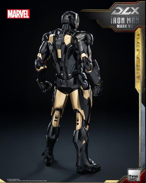 Marvel Studios: Infinity Saga DLX Iron Man Mark 7 (Black x Gold)