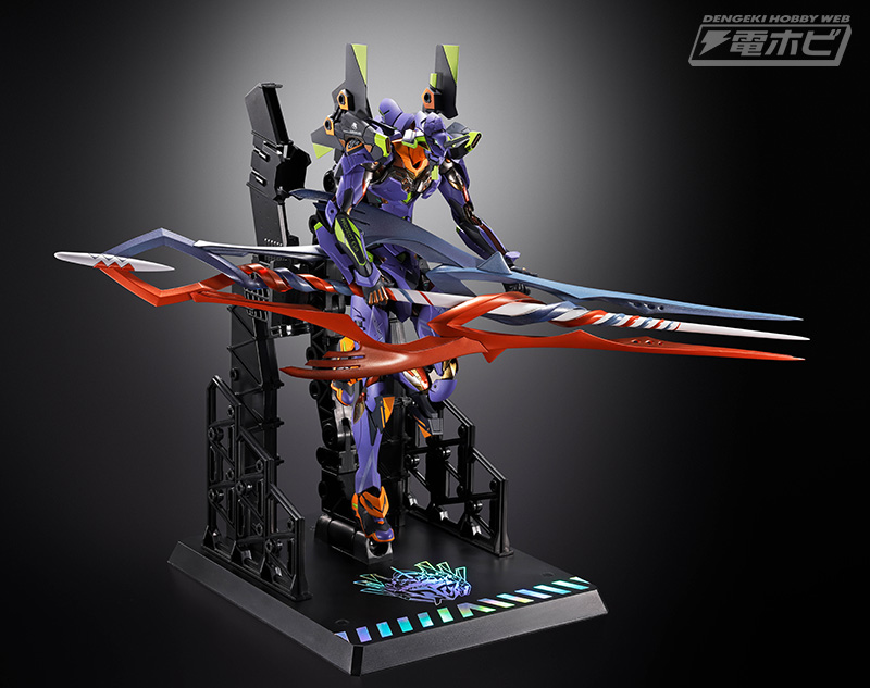 METAL BUILD Evangelion Unit 01 30th with the spear of Gaius