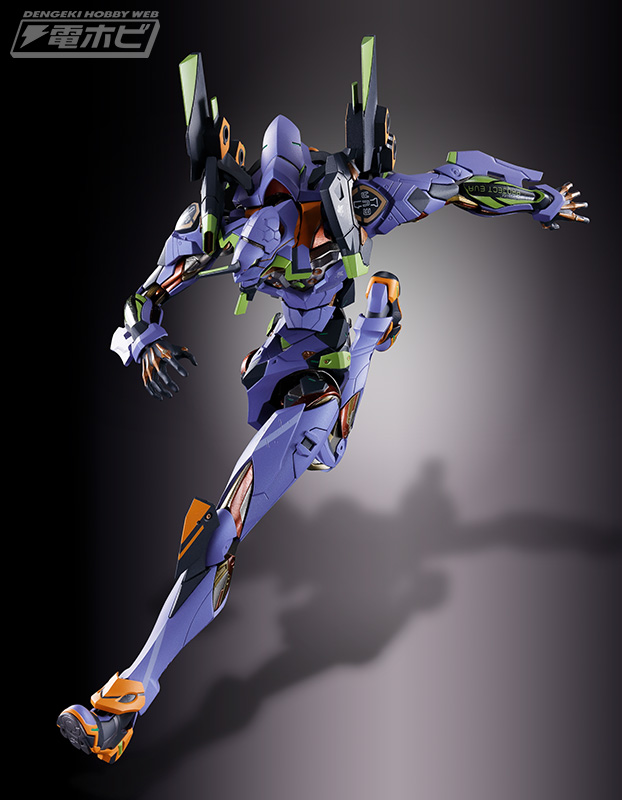 METAL BUILD Evangelion Unit 01 30th with the spear of Gaius