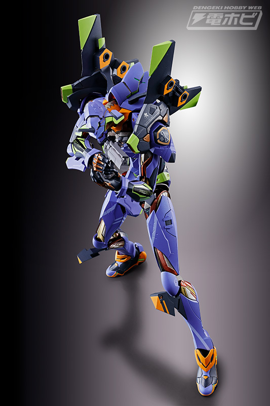 METAL BUILD Evangelion Unit 01 30th with the spear of Gaius