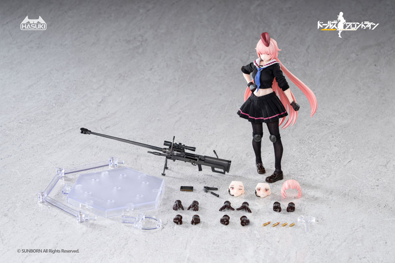 pocket art Series PA011 Girls' Frontline NTW-20 1/12