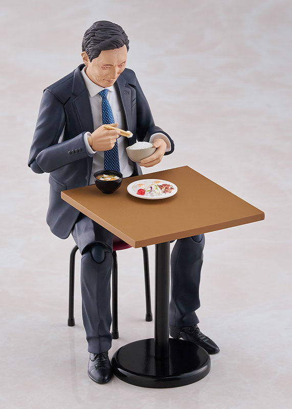 figma Solitary Gourmet Goro Inogashira Yutaka Matsushige ver. Renewal Edition - Nostalgic Teishoku Restaurant Set