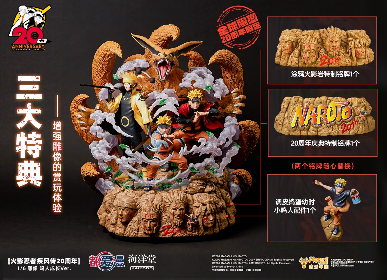 Shippuden 20th Anniversary Naruto Growth Edition