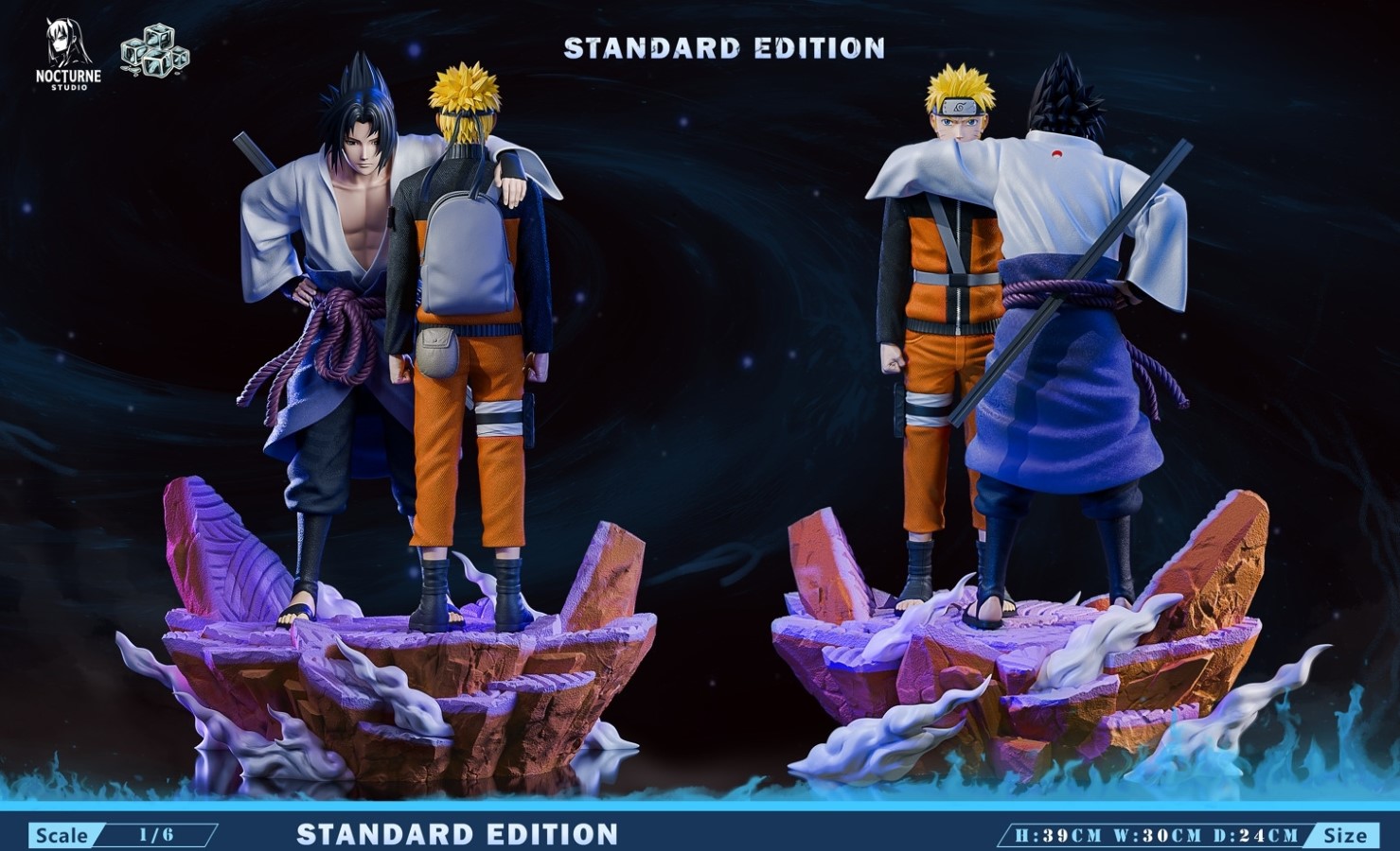 Naruto and Sasuke Reunite 1/6
