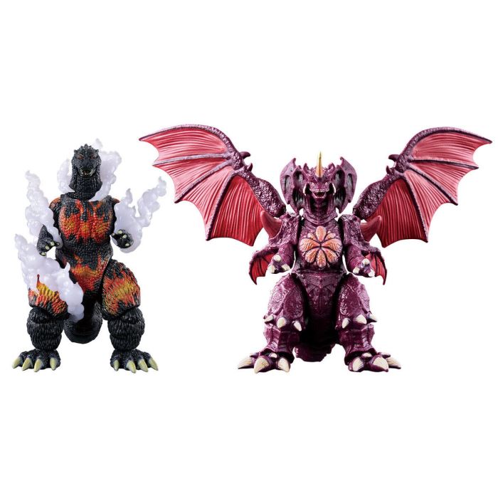 Godzilla Action Figure Burning Godzilla VS Destroyah Battle Set