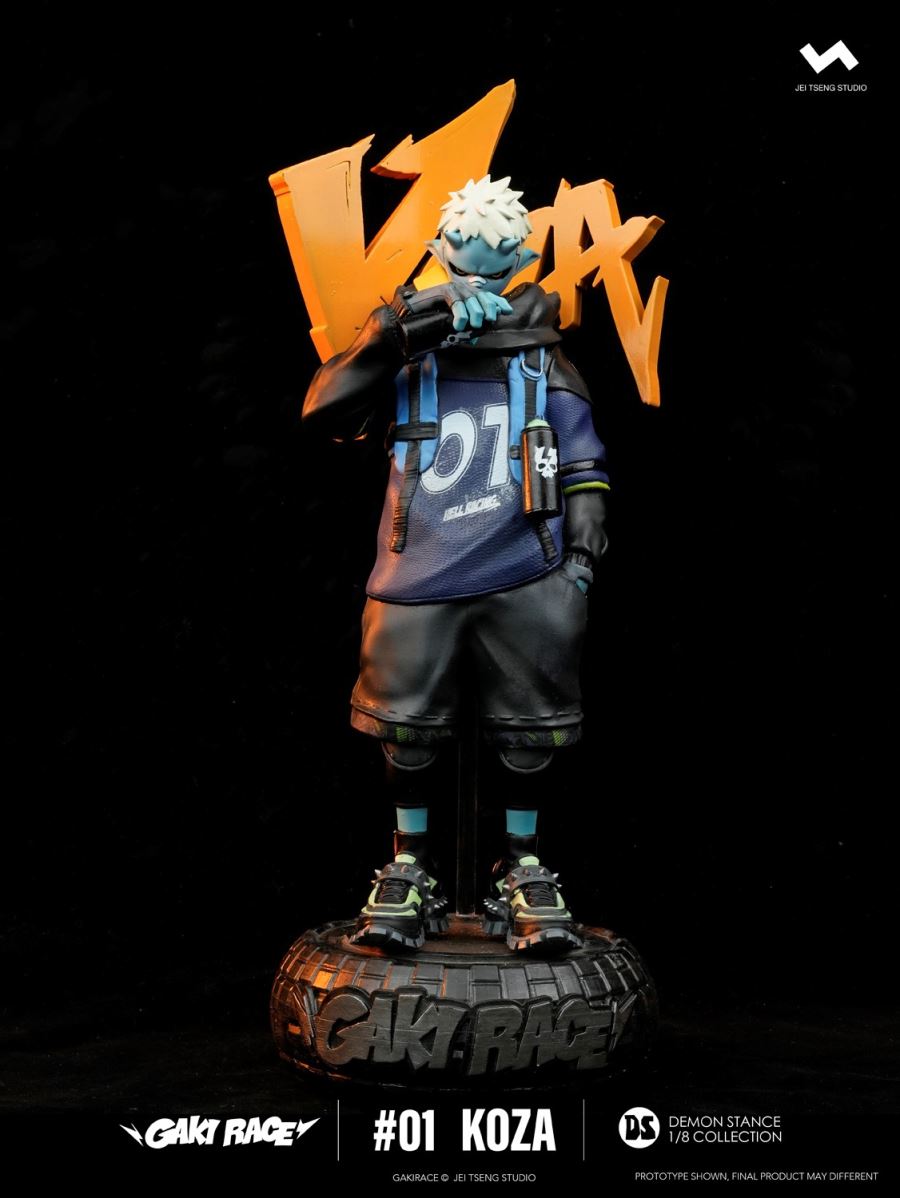 GAKi RACE - DSC Statue Series #01 KOZA Jet Blue Demon