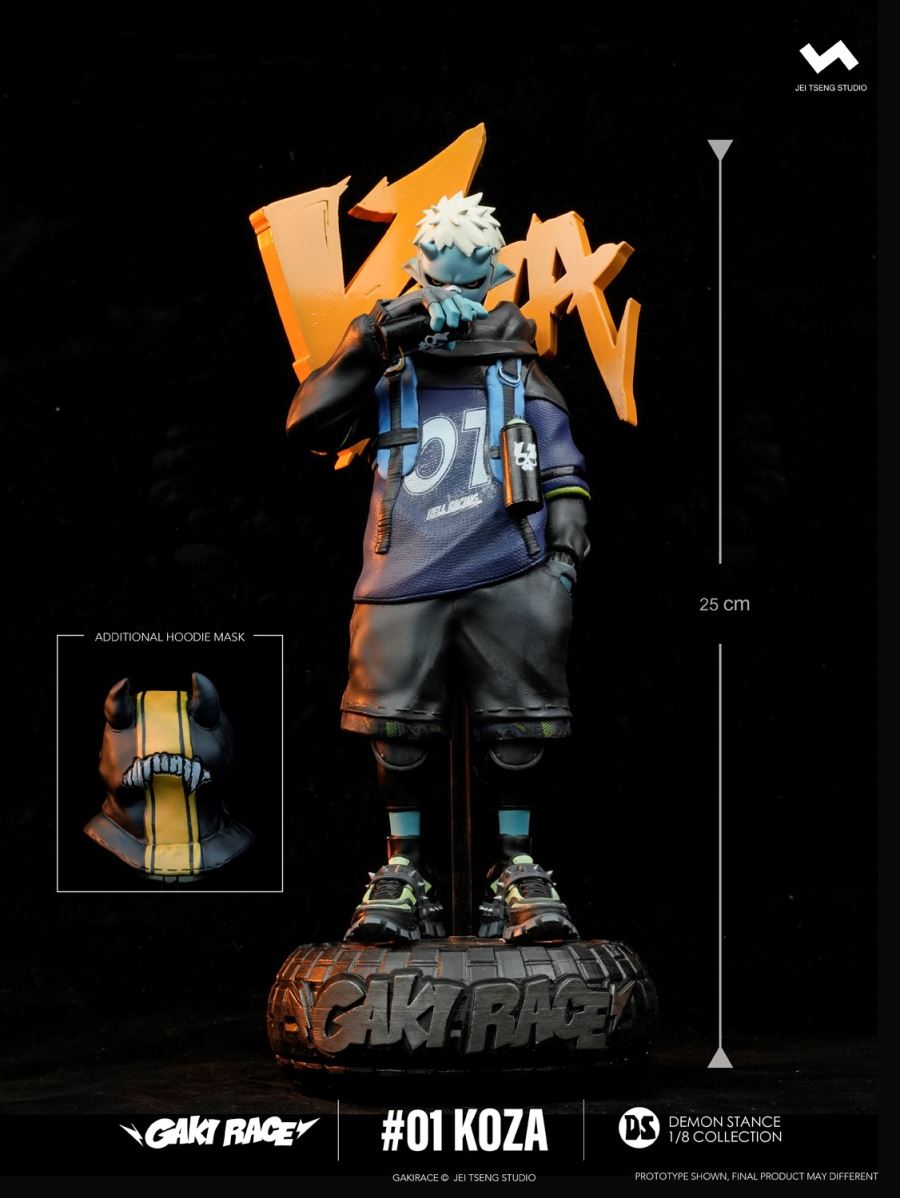 GAKi RACE - DSC Statue Series #01 KOZA Jet Blue Demon