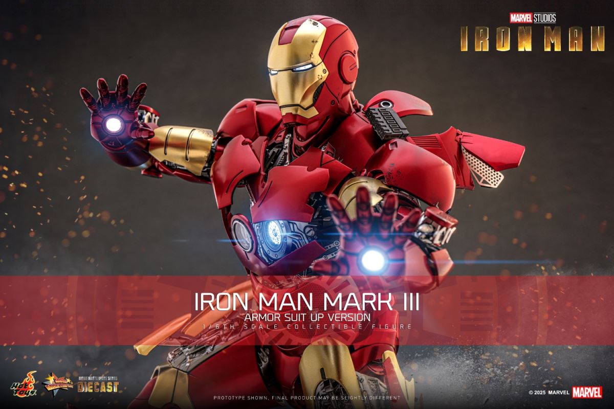 Iron Man Mark III Armor Suit Up Version