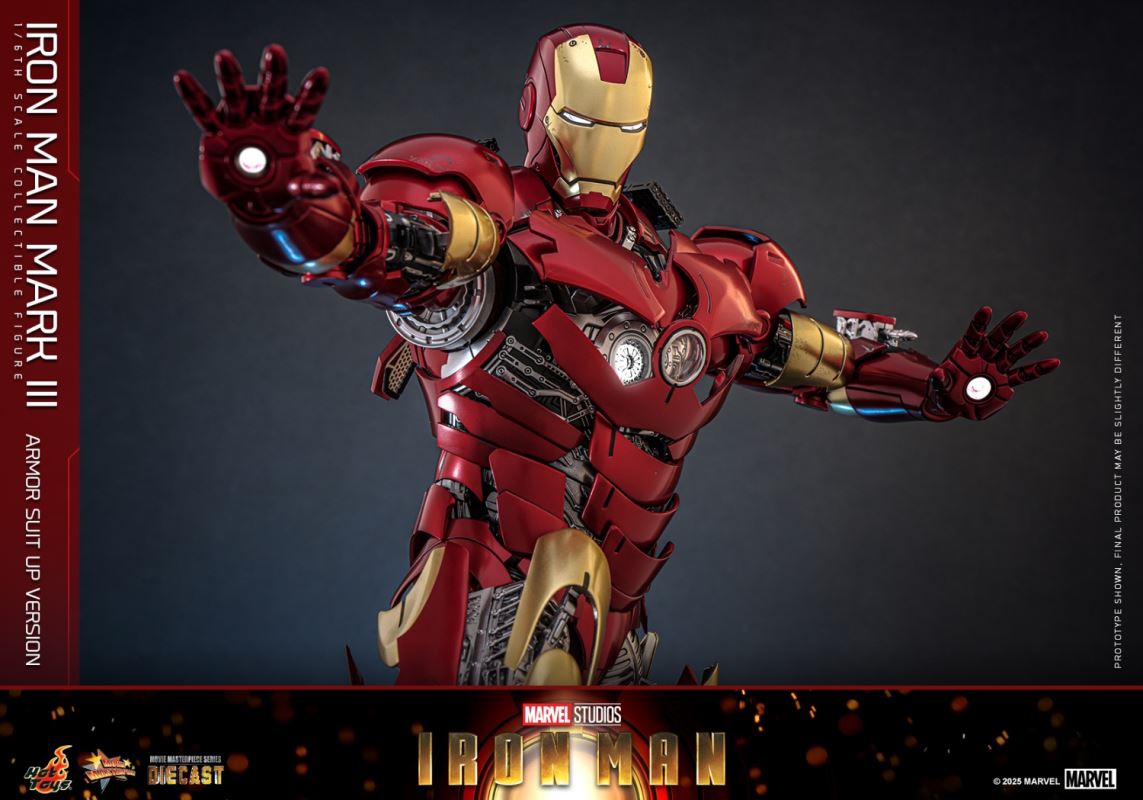 Iron Man Mark III Armor Suit Up Version