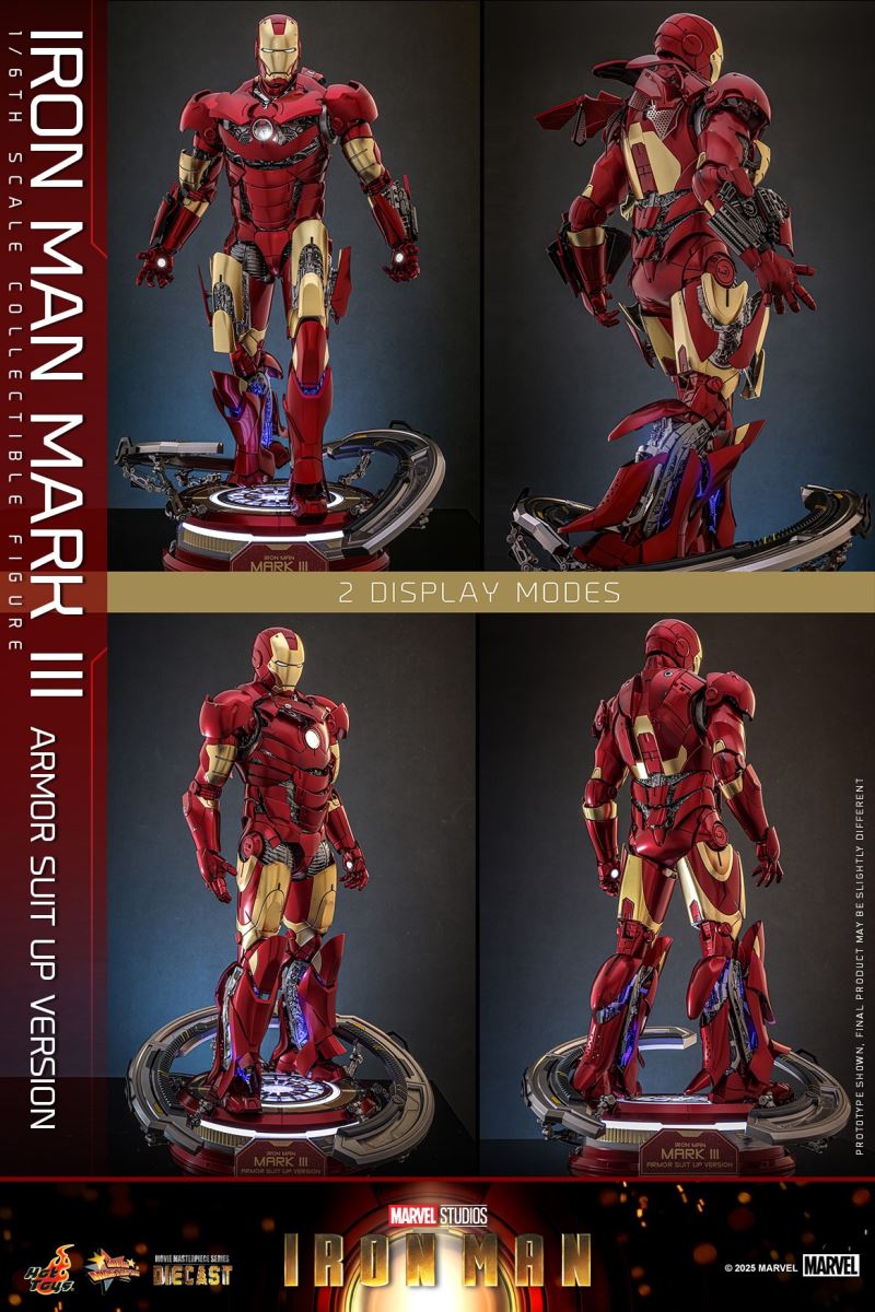 Iron Man Mark III Armor Suit Up Version