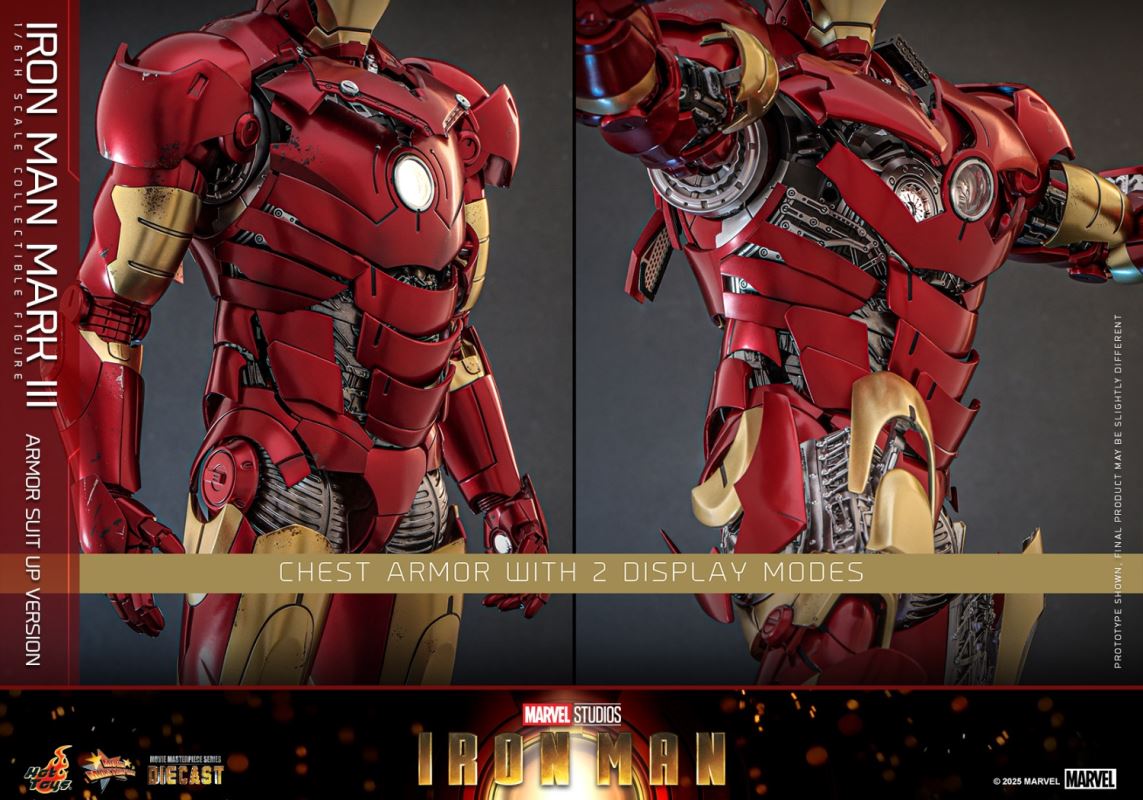 Iron Man Mark III Armor Suit Up Version