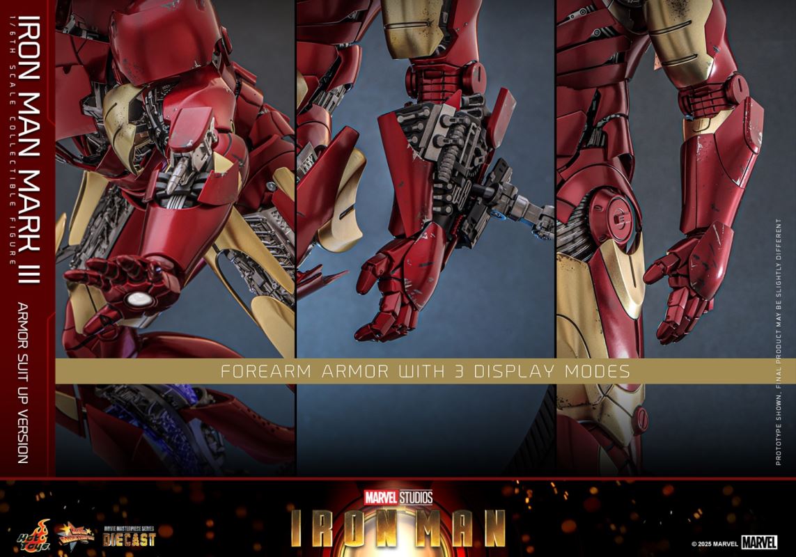 Iron Man Mark III Armor Suit Up Version