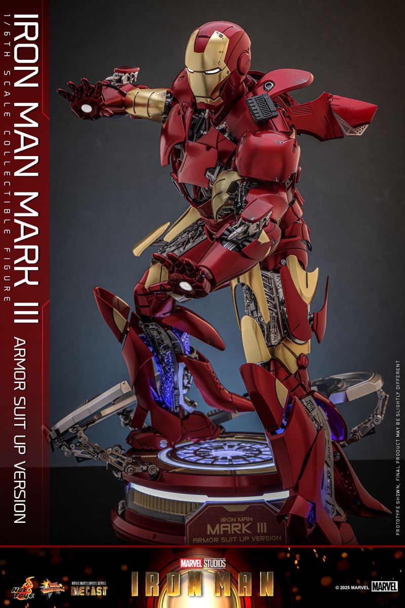 Iron Man Mark III Armor Suit Up Version