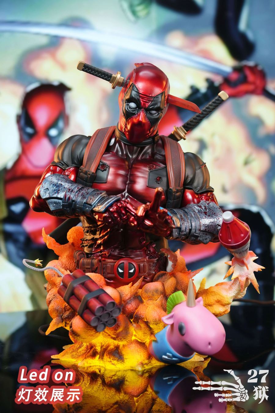 DeadPool Bust 1/3