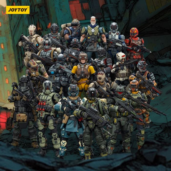 Steel Cavalry Team Ethan/Tork & UNSC Commando/Sniper/Medic 1/25