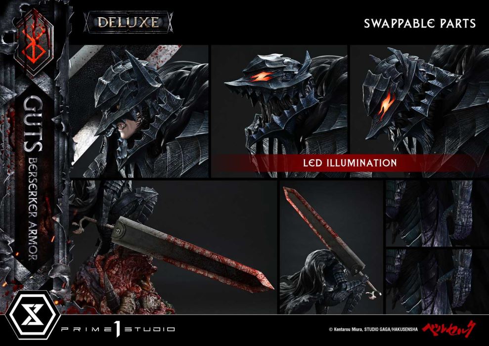 Berserk [Grunbeld vs Guts] Guts Berserker Armor DX Version