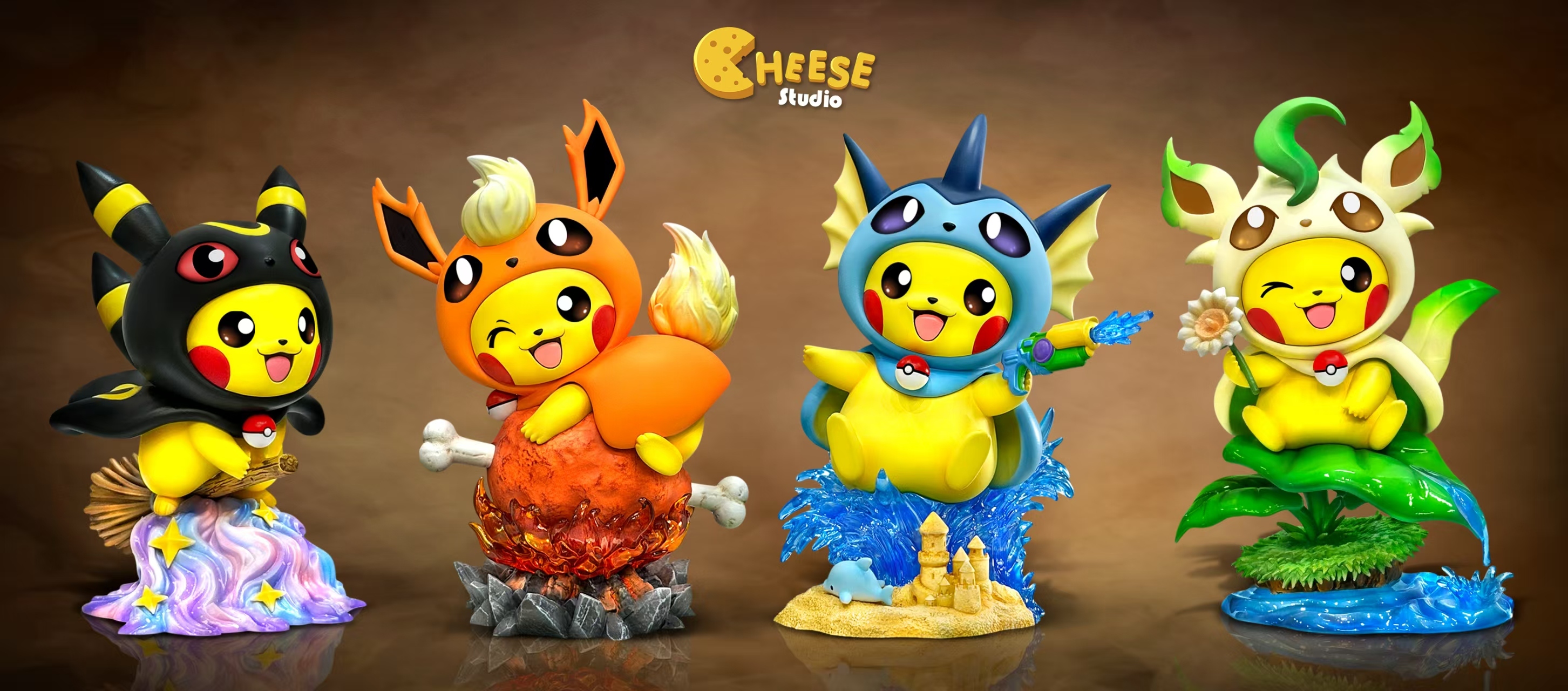 Pikachu cos Flareon - Pokemon