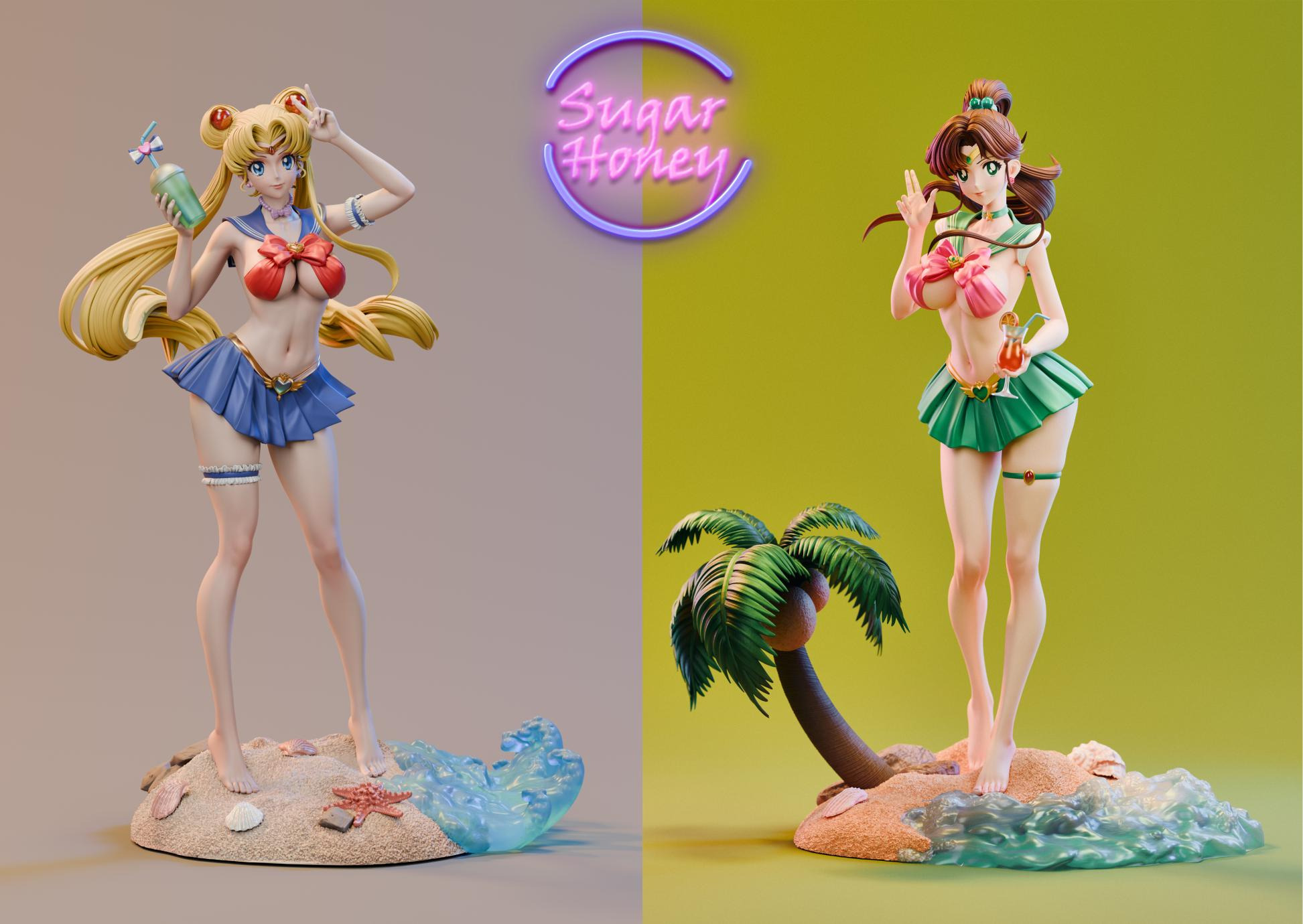 Swimsuit Kino Makoto - Sailor Moon 1/6