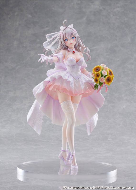 KDcolle Alya Sometimes Hides Her Feelings in Russian - Alisa Mikhailovna Kujou Wedding Dress Ver. 1/7