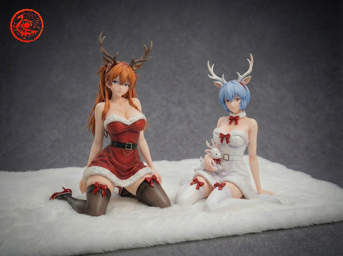 Christmas Special Edition Rei Ayanami & Asuka