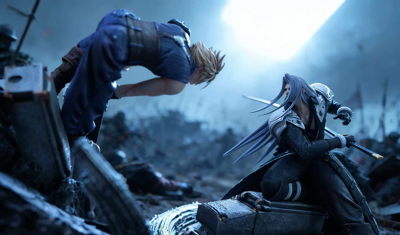 Cloud vs Sephiroth - Final Fantasy VII 1/6
